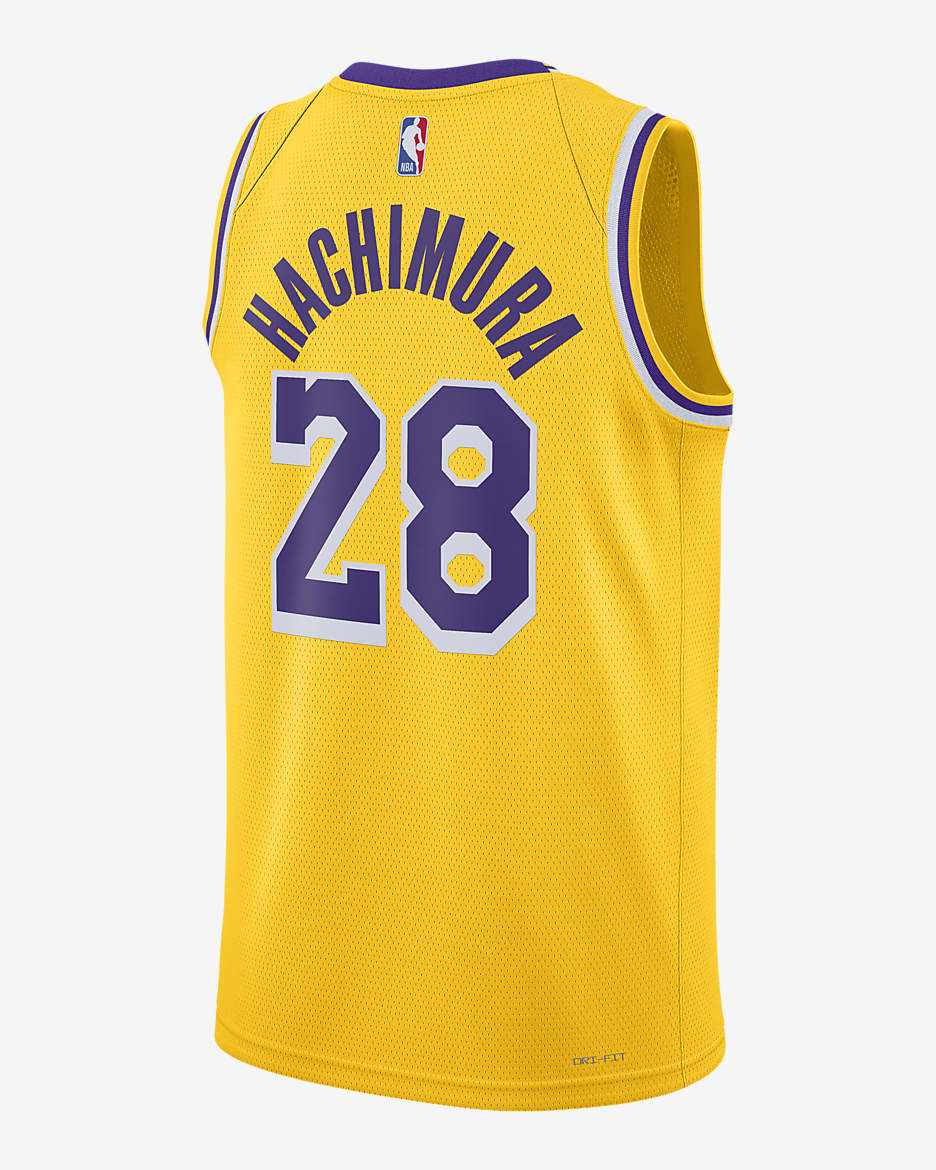 Los Angeles Lakers Icon Edition 2022 23 Men s Nike Dri FIT NBA Swingman Jersey. Nike JP